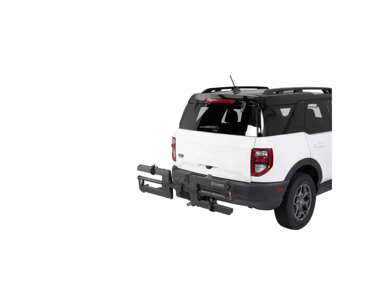 Saris Vehicle Bike Racks|Superclamp G4 Hitch Rack (Black) (2 Bikes) (1.25 & 2" Receiver)