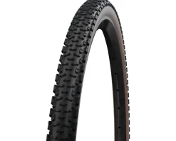Schwalbe Tires|G-One Ultrabite Tubeless Gravel Tire (Bronze Sidewall) (700c) (40mm) (Addix/RaceGuard) (Performance Line)