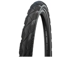 Schwalbe Tires|Marathon Efficiency Tire (Black/Reflective) (Folding) (700c) (45mm) (SuperRace/V-Guard) (E50)