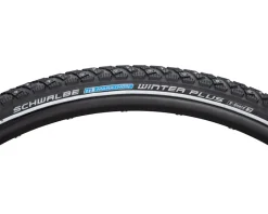 Schwalbe E-Bike Parts|Tires|Marathon Winter Plus Steel Studded Tire (Black) (700c) (35mm) (Wire) (SmartGuard)
