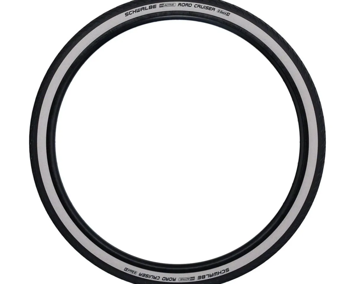 Schwalbe Tires|Road Cruiser Tire (Whitewall/Black) (26") (1.75") (Wire Bead) (Green/K-Guard)