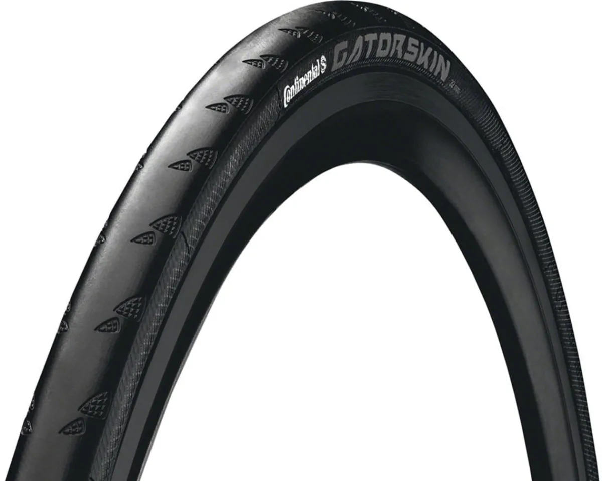 Continental Tires|SCRATCH & DENT: Gatorskin Black Edition Road Tire (Black) (Folding) (700c) (32mm) (700c) (32mm) (Duraskin/PolyX Breaker)