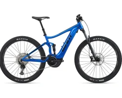 Giant Mountain Bikes|E-Bikes|SCRATCH & DENT: Stance E+ 1 29er Full Suspension E-Bike (Sapphire) (XL) (Shipping Available)