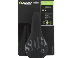 SDG Saddles & Seats|Fly Jr Kid's Saddle (Black) (Steel Rails) (122mm)