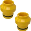 SeaSucker Vehicle Bike Racks|HUSKE Thru-Axle Plugs (Gold) (15 x 110mm Boost)