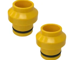 SeaSucker Vehicle Bike Racks|HUSKE Thru-Axle Plugs (Gold) (15 x 110mm Boost)