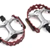 SE Bikes Pedals & Cleats|Bear Trap Pedals (Red)