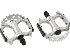 SE Bikes Pedals & Cleats|Bear Trap Pedals (Silver)