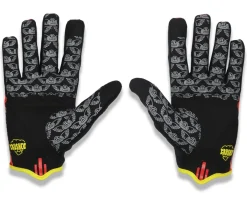 SE Bikes Clothing Accessories|Retro Gloves (Red Camo / Yellow) (3XL)