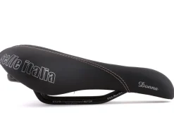 Selle Italia Saddles & Seats|Donna Gel Flow Saddle (Black) (FeC Alloy Rails) (168mm)