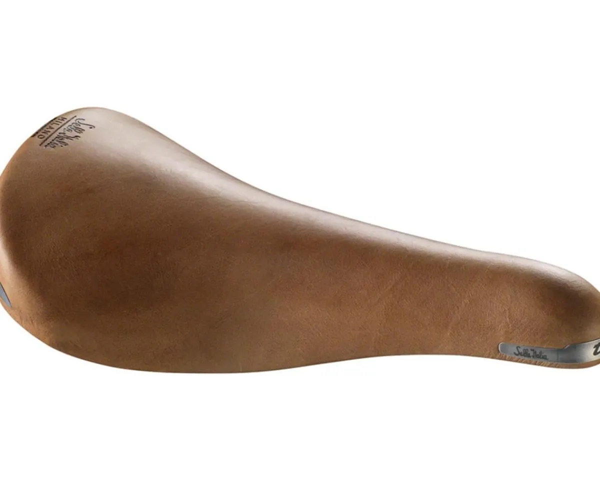 Selle Italia Saddles & Seats|TURBO RACER Saddle (Light Brown) (L1) (146mm) (Handmade) (Leather)