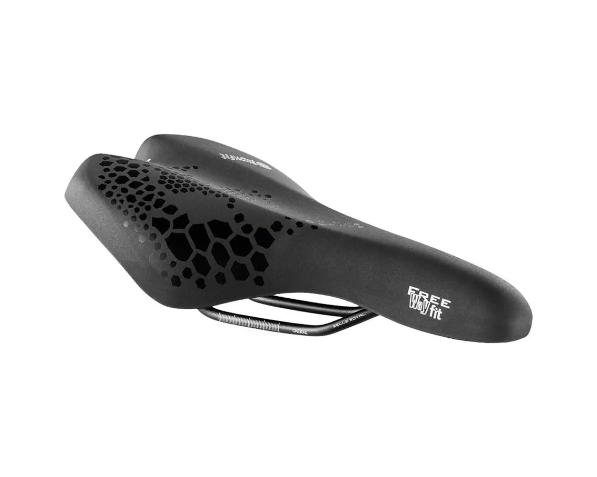 Selle Royal Saddles & Seats|Freeway Fit Saddle (Black) (Steel) (Athletic)