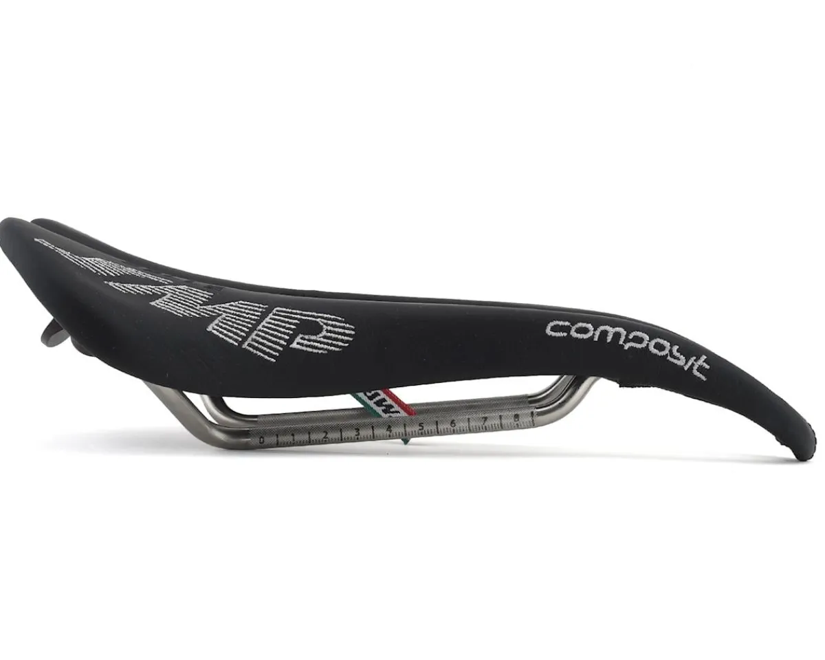 Selle SMP Saddles & Seats|Composit Saddle (Black) (AISI 304 Rails) (129mm)