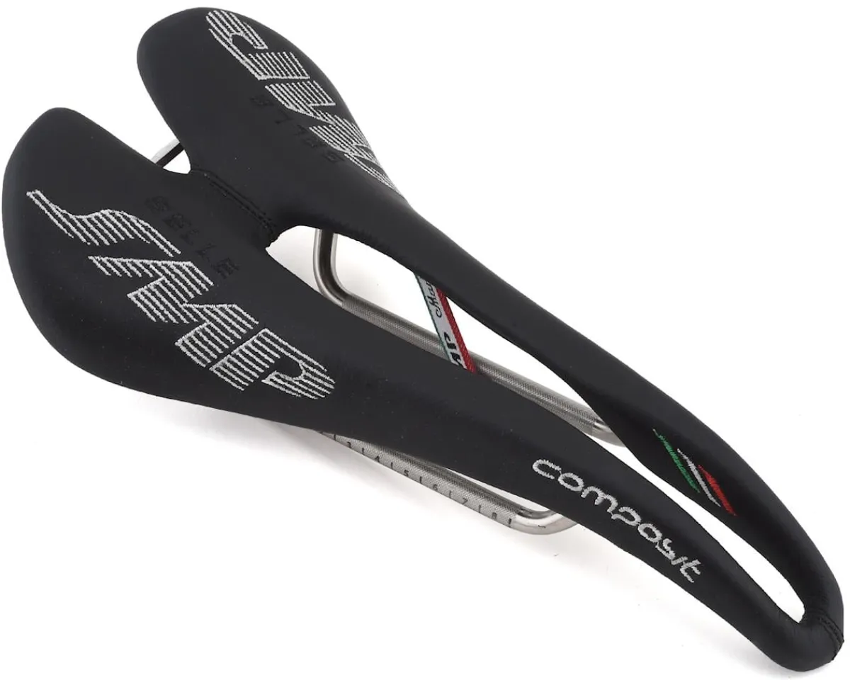 Selle SMP Saddles & Seats|Composit Saddle (Black) (AISI 304 Rails) (129mm)