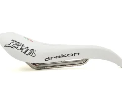 Selle SMP Saddles & Seats|Drakon Saddle (White) (AISI 304 Rails) (139mm)