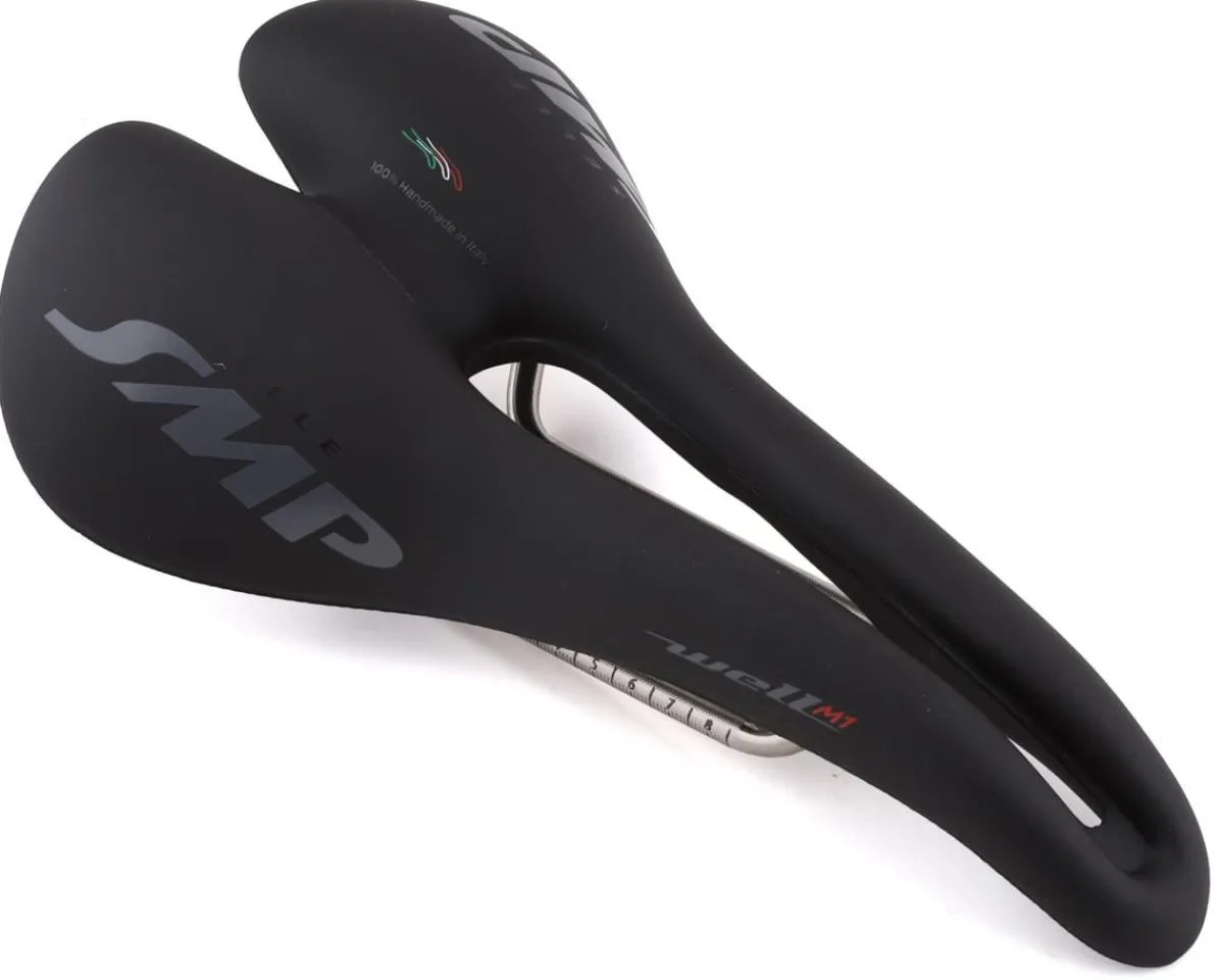 Selle SMP Saddles & Seats|Well M1 Saddle (Black) (FeC30 Rails) (163mm)