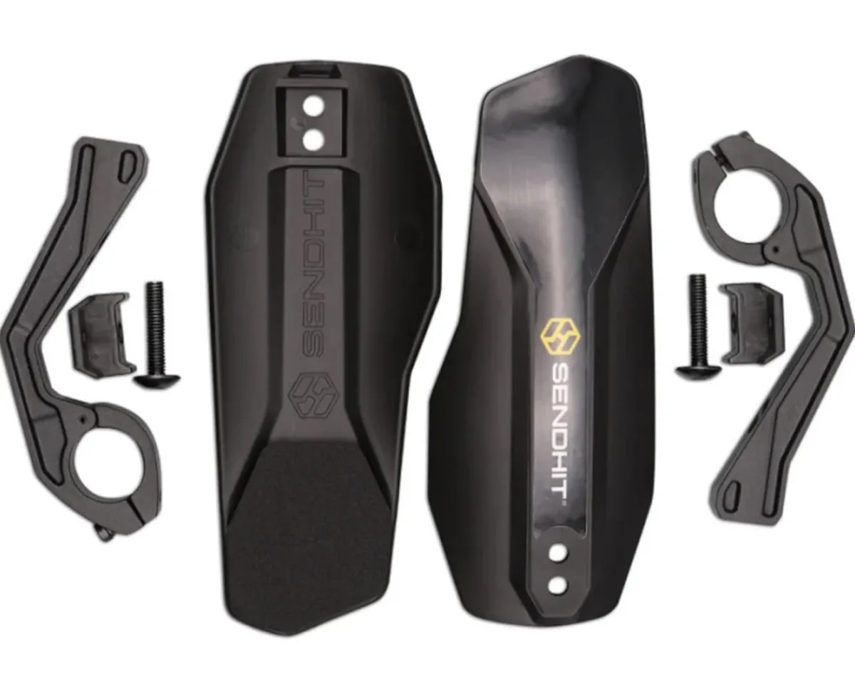 Sendhit Grips & Handlebar Tape|Handlebars|Nock V2 Handguards (Black) (Pair)