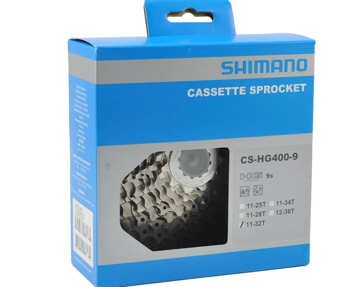 Shimano Holiday Shopping|Cassettes|Alivio CS-HG400-9 Cassette (Silver) (9 Speed) ( HG) (11-32T)