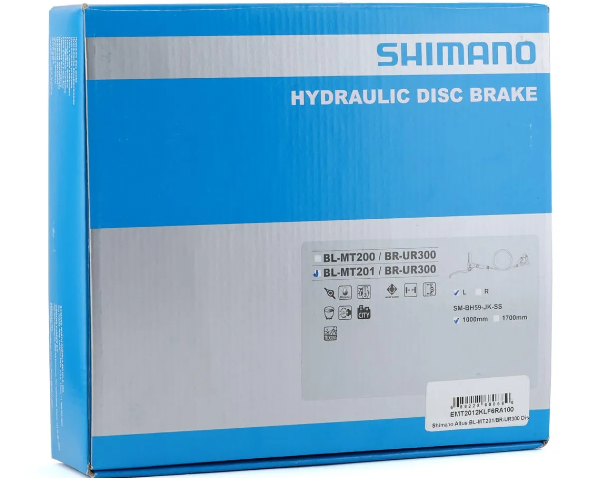 Shimano Brakes|Holiday Shopping|Alivio MT201/UR300 Hydraulic Disc Brake (Black) (Flat Mount) (Left) (Caliper Included)