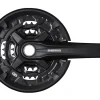 Shimano Cranksets & Parts|Altus FC-MT210-3 Crankset (Black) (9 Speed) (50mm Chainline) (24mm Spindle) (170mm) (40/30/22T)