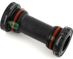 Shimano Replacement Parts|Bottom Brackets & Parts|BB-MT501 Hollowtech II English Bottom Bracket (Black) (BSA) (24mm Spindle) (Replaces SM-BB52)