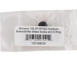 Shimano Replacement Parts|Brakes|Bleed Port Screw & O-Ring (105)