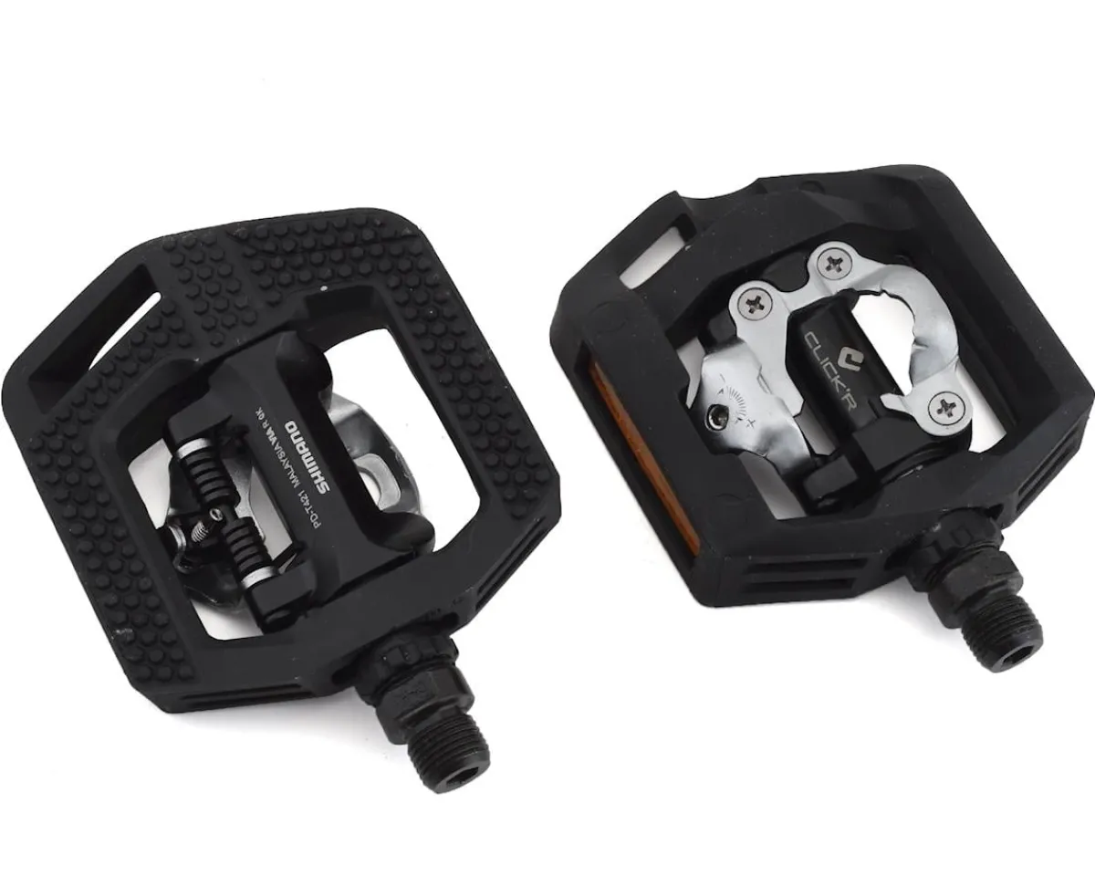 Shimano Pedals & Cleats|Click'r PD-T421 SPD Pedals (Black)