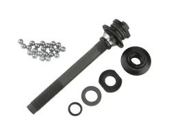 Shimano Wheels & Parts|Holiday Shopping|Complete Front Axle (For SLX FH-M665, Deore FH-M595, HB-M590)