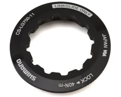 Shimano Replacement Parts|Cassettes|CUES CS-LG700-11 Cassette Lock Ring & Washer (Black)
