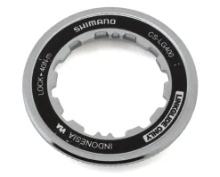 Shimano Replacement Parts|Cassettes|CUES CS-LG400-11 Cassette Lock Ring (Silver)