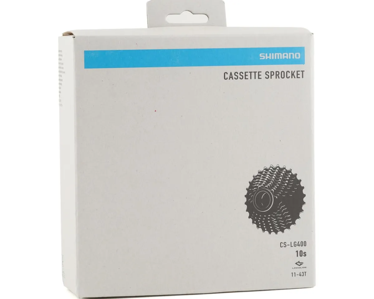 Shimano Holiday Shopping|Cassettes|CUES CS-LG400 Linkglide Cassette (Black) ( HG) (10 Speed) (11-43T)
