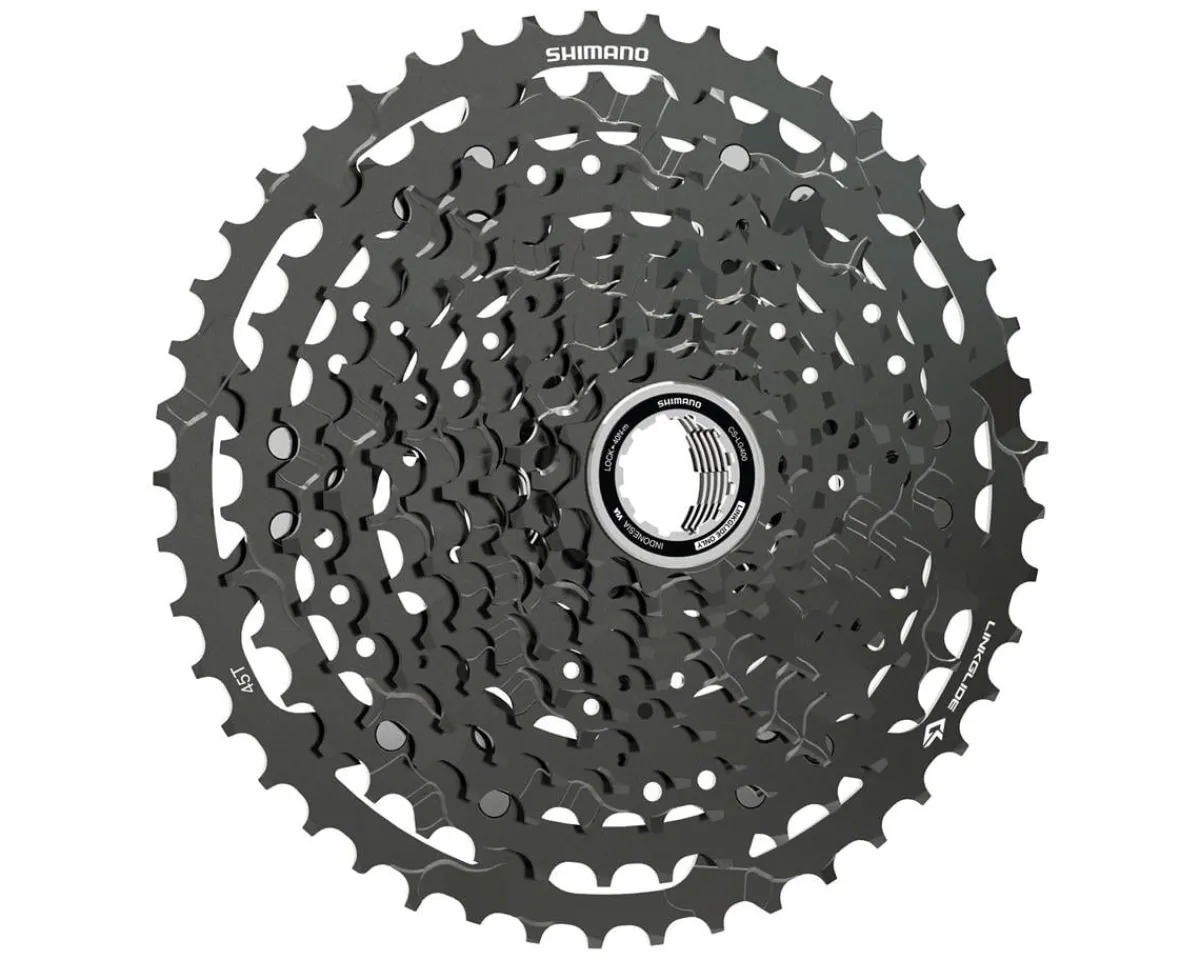 Shimano Holiday Shopping|Cassettes|CUES CS-LG400-11 LinkGlide Cassette (Black) (11 Speed) ( HG) (11-45T)