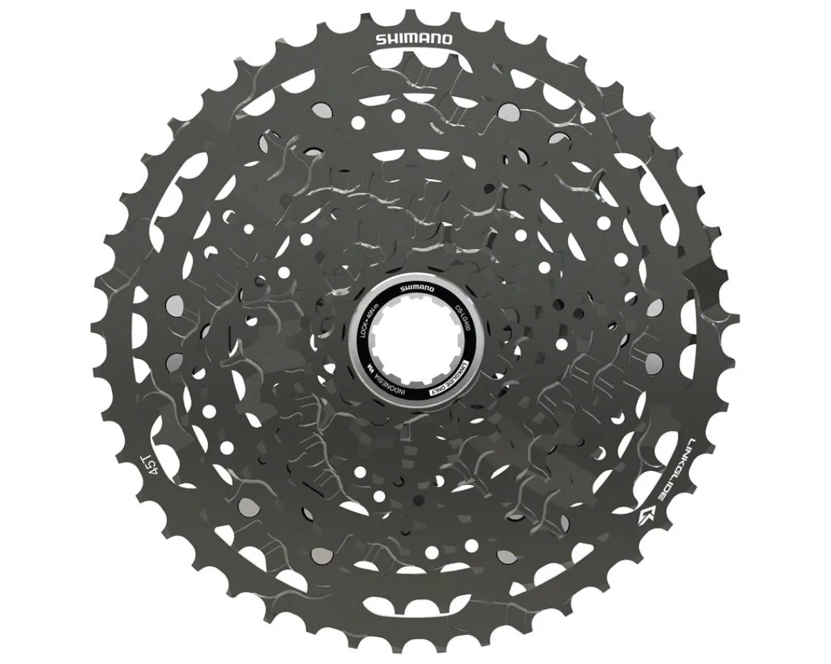 Shimano Holiday Shopping|Cassettes|CUES CS-LG400-11 LinkGlide Cassette (Black) (11 Speed) ( HG) (11-45T)