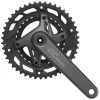 Shimano Cranksets & Parts|Holiday Shopping|CUES FC-U6000-2 Crankset (Black) (2 x 9/10/11 Speed) (170mm) (46/30T) (Hollowtech II)