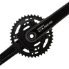 Shimano Cranksets & Parts|Holiday Shopping|CUES FC-U4010 Crankset (Black) (2 x 9/10/11 Speed) (2-Piece) (175mm) (40/26T) (Riveted)