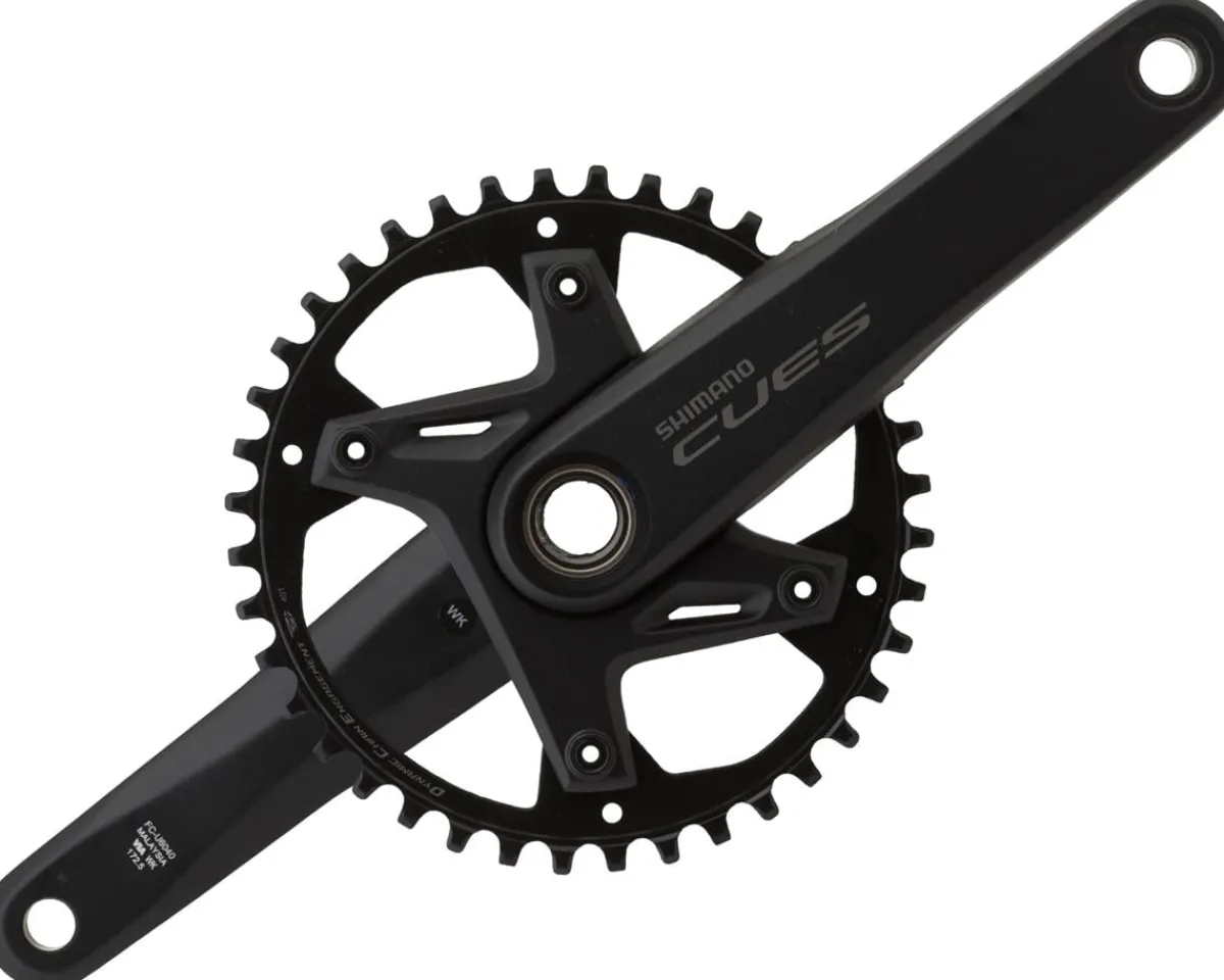 Shimano Cranksets & Parts|CUES FC-U6040-1 Crankset W/Chainring (Black) (1 x 9/10/11 Speed) (172.5mm) (40T) (Hollowtech II)
