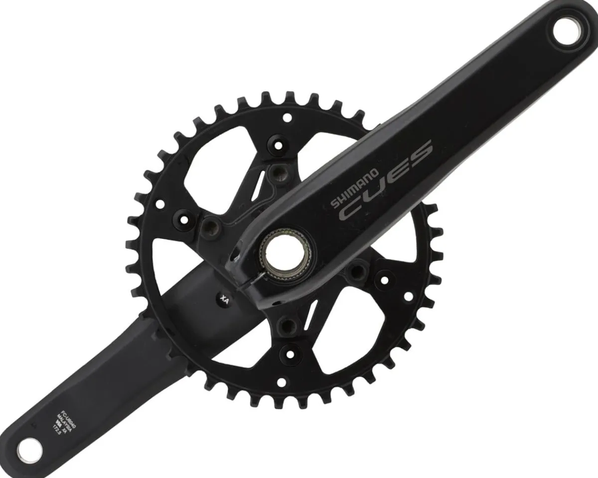 Shimano Cranksets & Parts|CUES FC-U6040-1 Crankset W/Chainring (Black) (1 x 9/10/11 Speed) (172.5mm) (40T) (Hollowtech II)