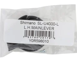 Shimano Shifters|Replacement Parts|CUES SL-U4000-L Left Main Lever Cover (Black) (w/Mounting Screw)