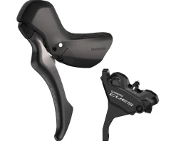 Shimano Groupsets|CUES 1 x 10 Speed Road/Gravel Groupset (Black) (w/ Hydraulic Disc Calipers)