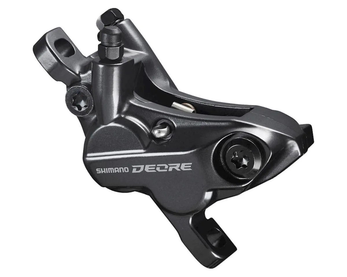 Shimano Brakes|Holiday Shopping|Deore BR-M6120 Disc Brake Caliper (Black) (4-Piston) (Hydraulic) (Front or Rear) (Post Mount) (No Adapter)
