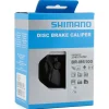 Shimano Brakes|Holiday Shopping|Deore BR-M6100 Disc Brake Caliper (Black) (2-Piston) (Hydraulic) (Front or Rear) (Post Mount) (No Adapter)