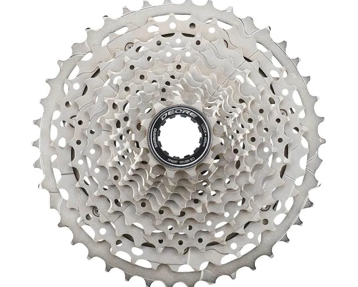Shimano Holiday Shopping|Cassettes|Deore CS-M5100 Cassette (Silver) (11 Speed) ( HG) (11-42T)