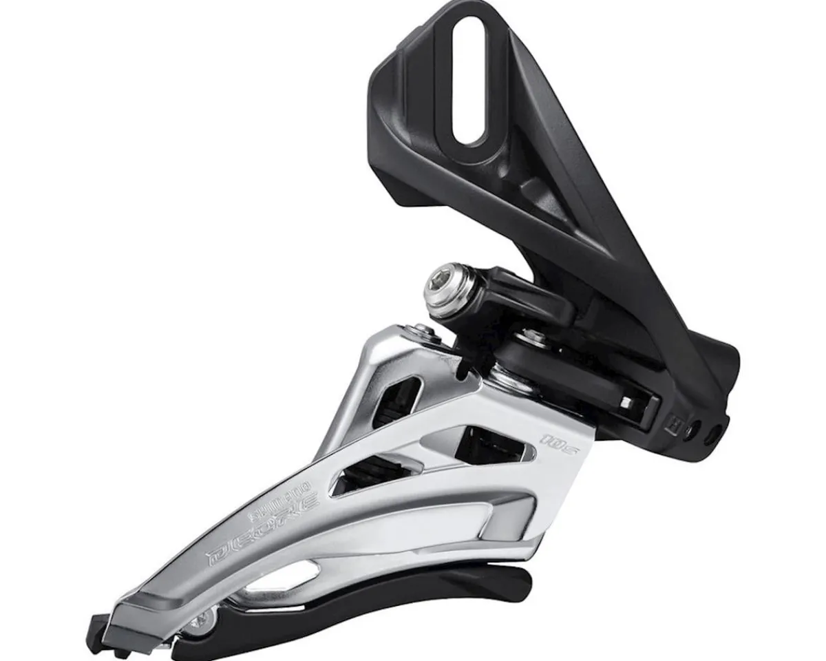 Shimano Derailleurs & Parts|Deore FD-M4100 Front Derailleur (2 x 10 Speed) (Direct Mount) (Side Swing) (Front Pull) (48.8/51.8mm Chainline)