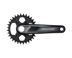 Shimano Cranksets & Parts|Holiday Shopping|Deore M6100 Crankset w/ Chainring (1 x 12 Speed) (52mm Chainline) (170mm) (32T)