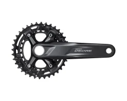 Shimano Cranksets & Parts|Holiday Shopping|Deore M5100 Crankset w/ Chainrings (2 x 11 Speed) (51.8mm Chainline) (175mm) (36/26T)