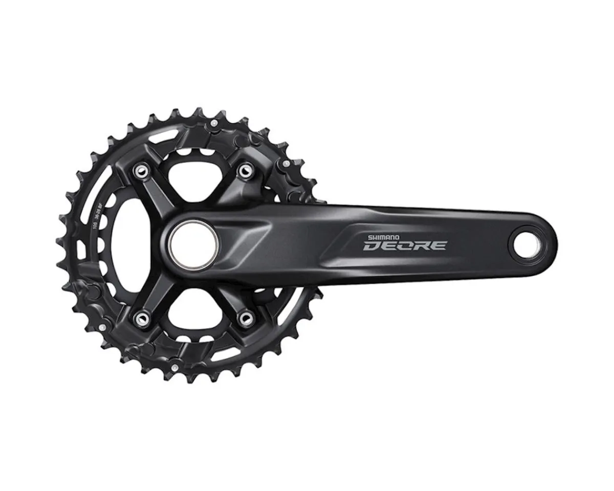 Shimano Cranksets & Parts|Holiday Shopping|Deore M4100 Crankset w/ Chainrings (2 x 10 Speed) (175mm) (36/26T) (51.8mm Chainline)