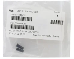 Shimano Replacement Parts|Derailleurs & Parts|Deore RD-M5120 Rear Derailleur Pulley Bolts (Black) (Pair)