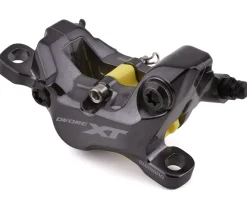 Shimano Brakes|Holiday Shopping|Deore XT BR-M8120 Disc Brake Caliper (Grey) (4-Piston) (Hydraulic) (Front or Rear) (Post Mount)