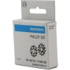 Shimano Replacement Parts|Holiday Shopping|Deore XT RD-M8100 Rear Derailleur Pulley Set (12-Speed)