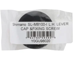 Shimano Shifters|Replacement Parts|Deore XT SL-M8100-I Left Lever Cap & Fixing Screw (Black)
